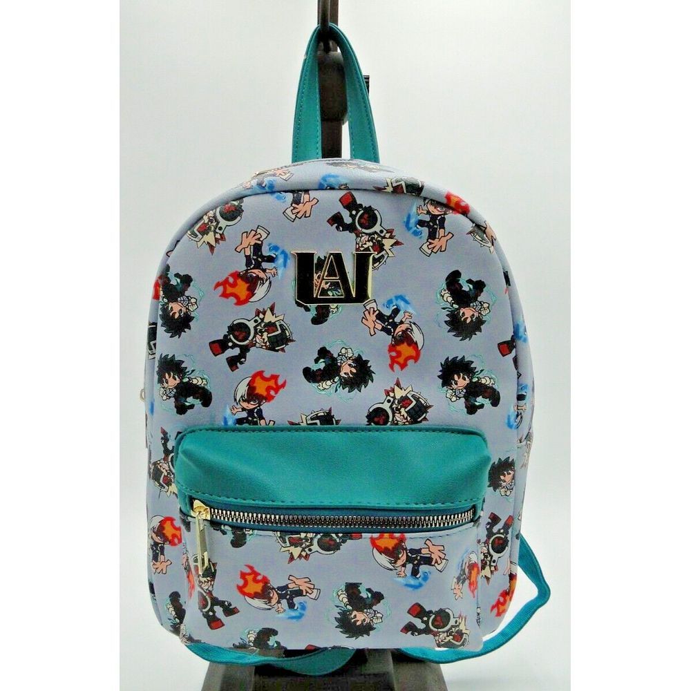 My Hero Academia Chibi Character Mini Backpack Izuku Bakugo‎ Shoto Bioworld